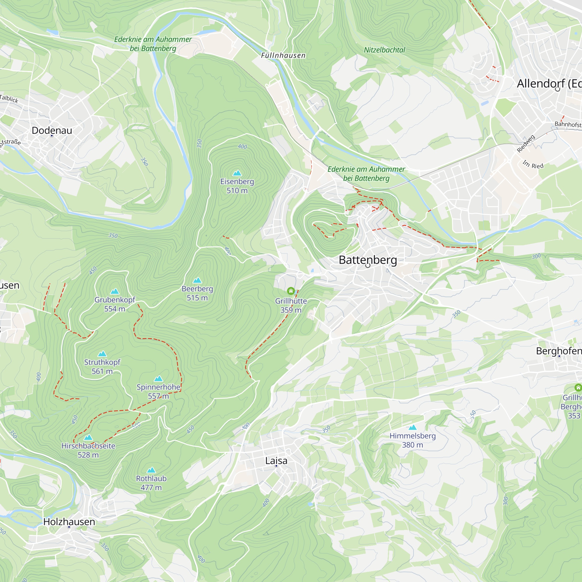 Grillhütte map