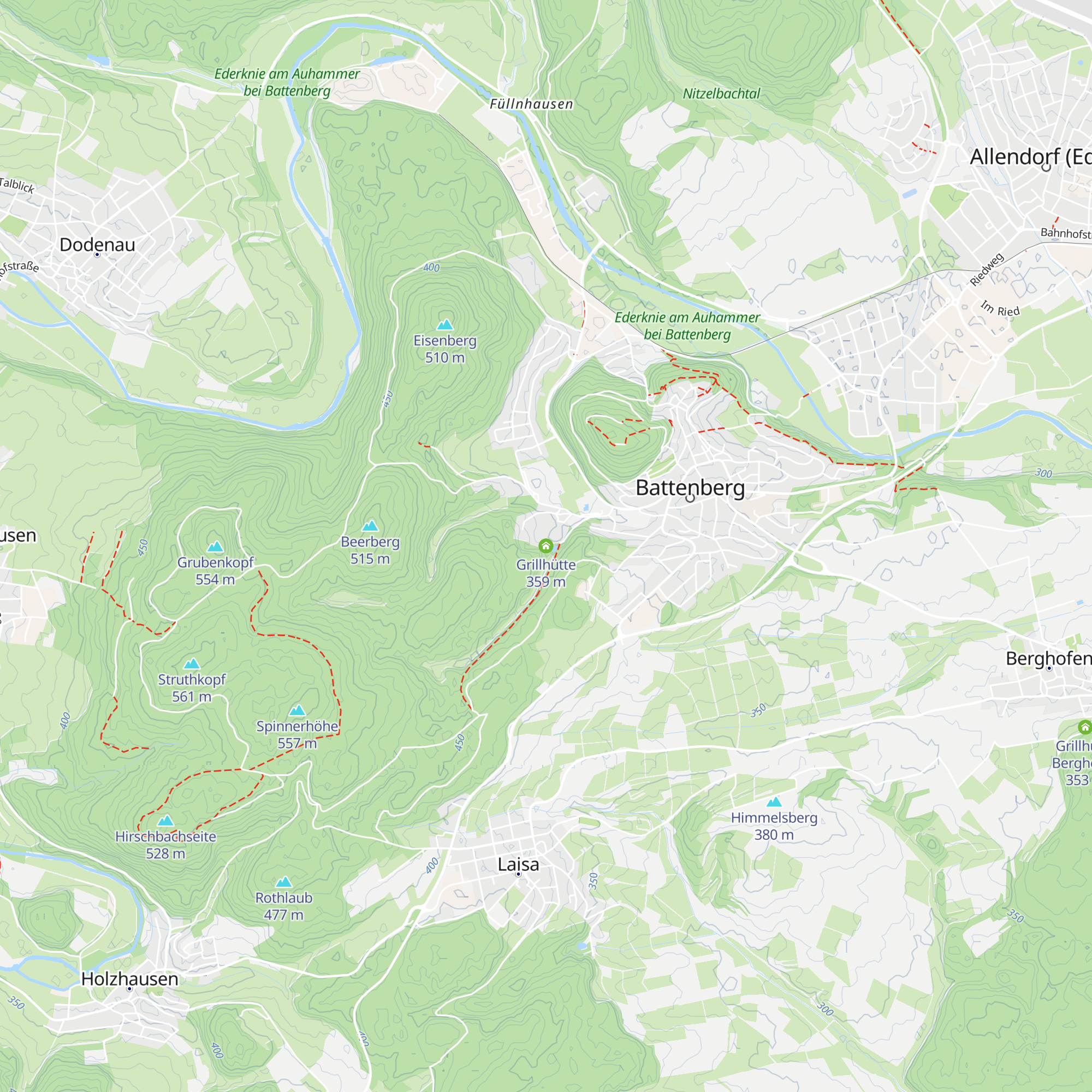 Grillhütte map