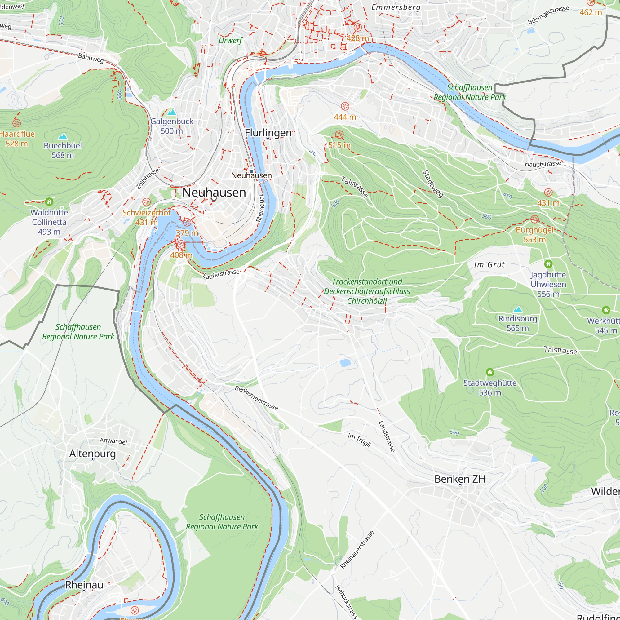 Alte Milchhütte map