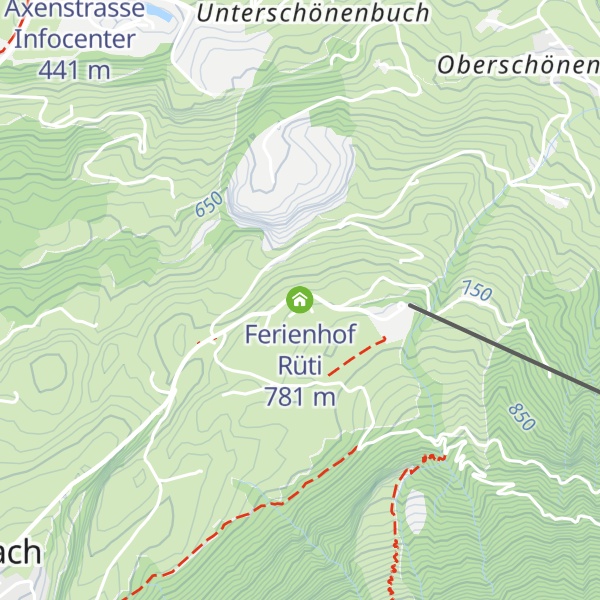 Map of Ferienhof Rüti