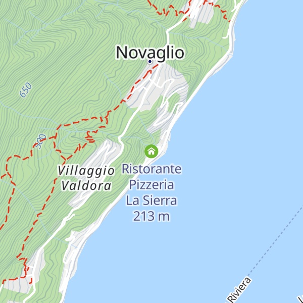 Map of Ristorante Pizzeria La Sierra
