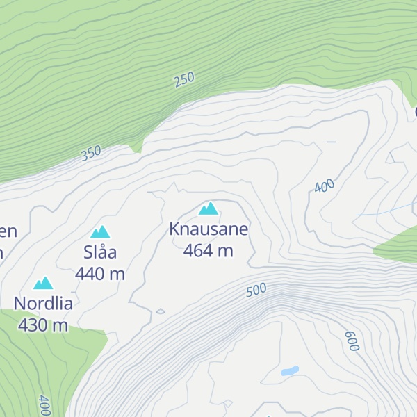 Map of Knausane