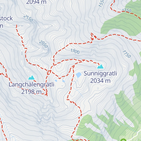 Map of Bergrestaurant Sunniggratli