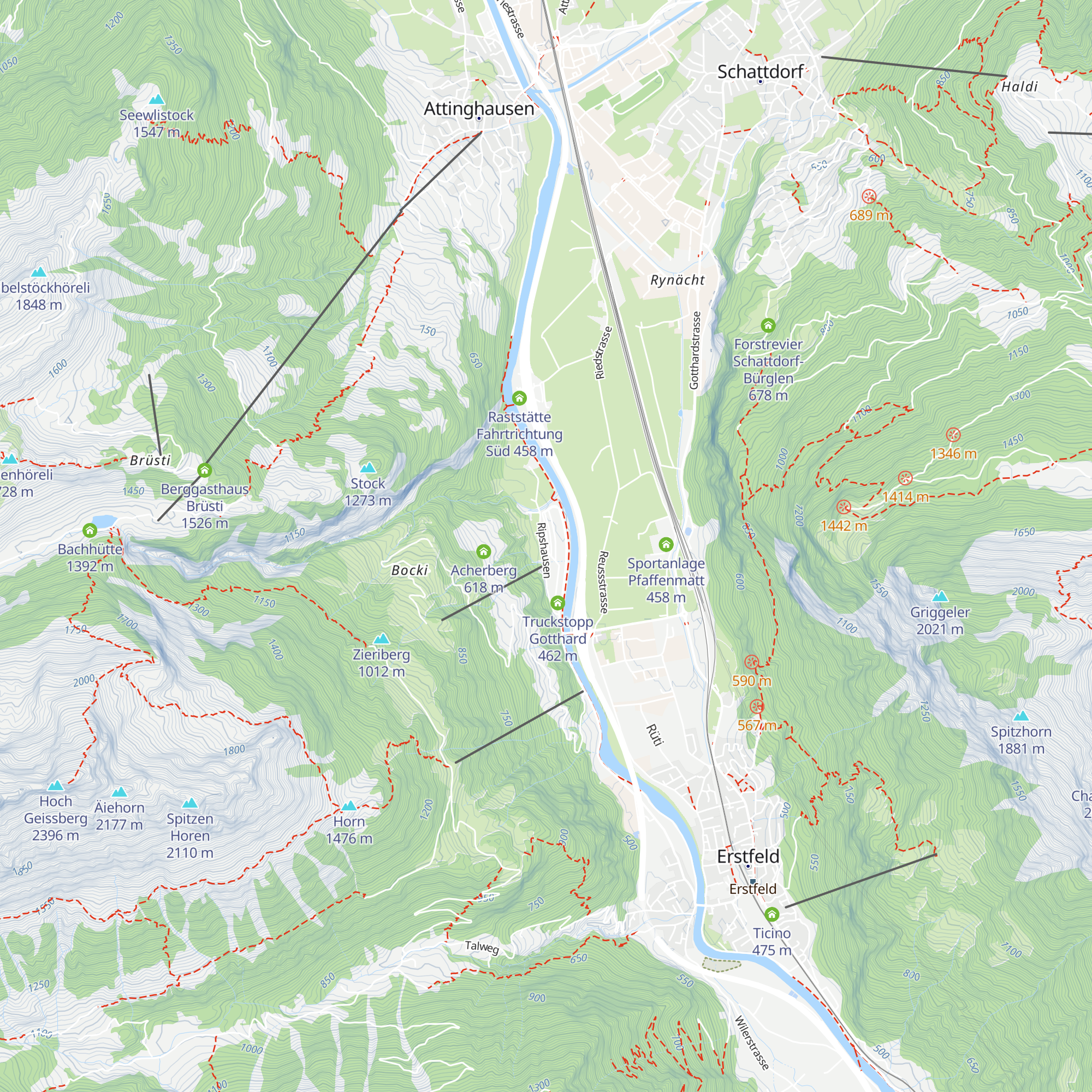Technische Kontrolle map
