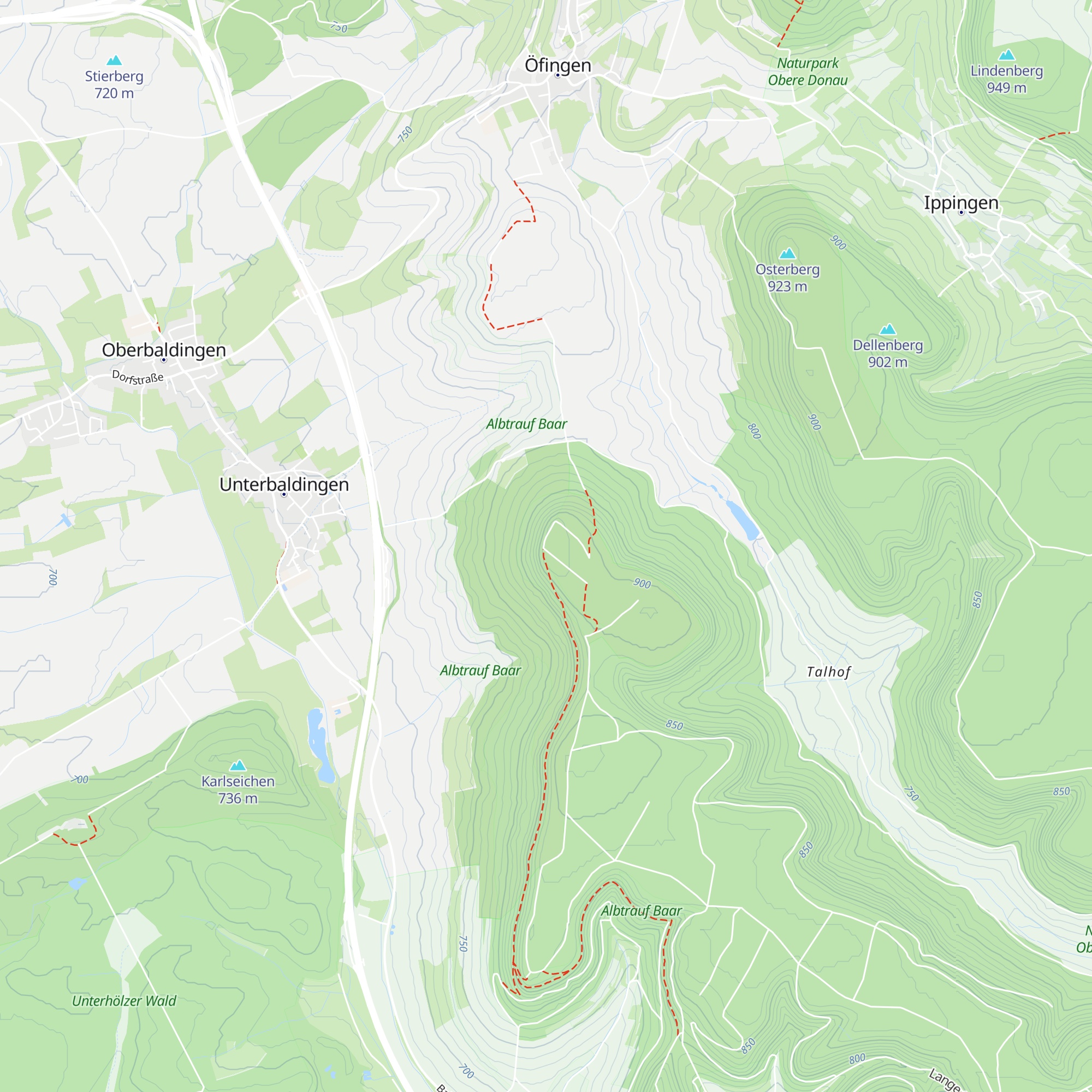 Blatthalde-Hütte map