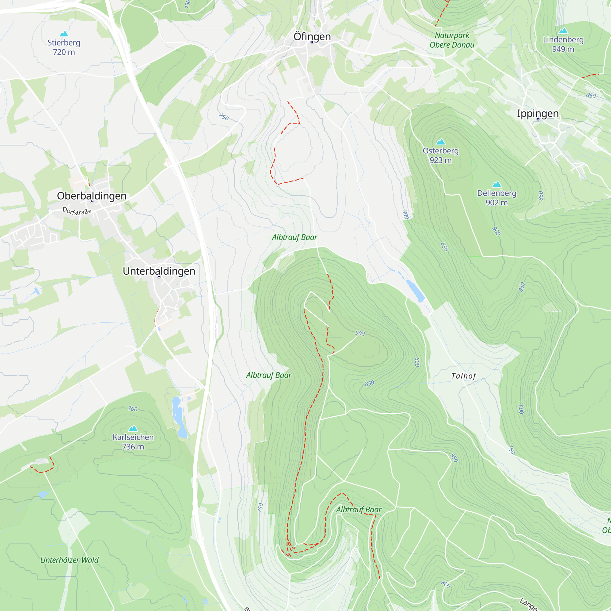 Blatthalde-Hütte map