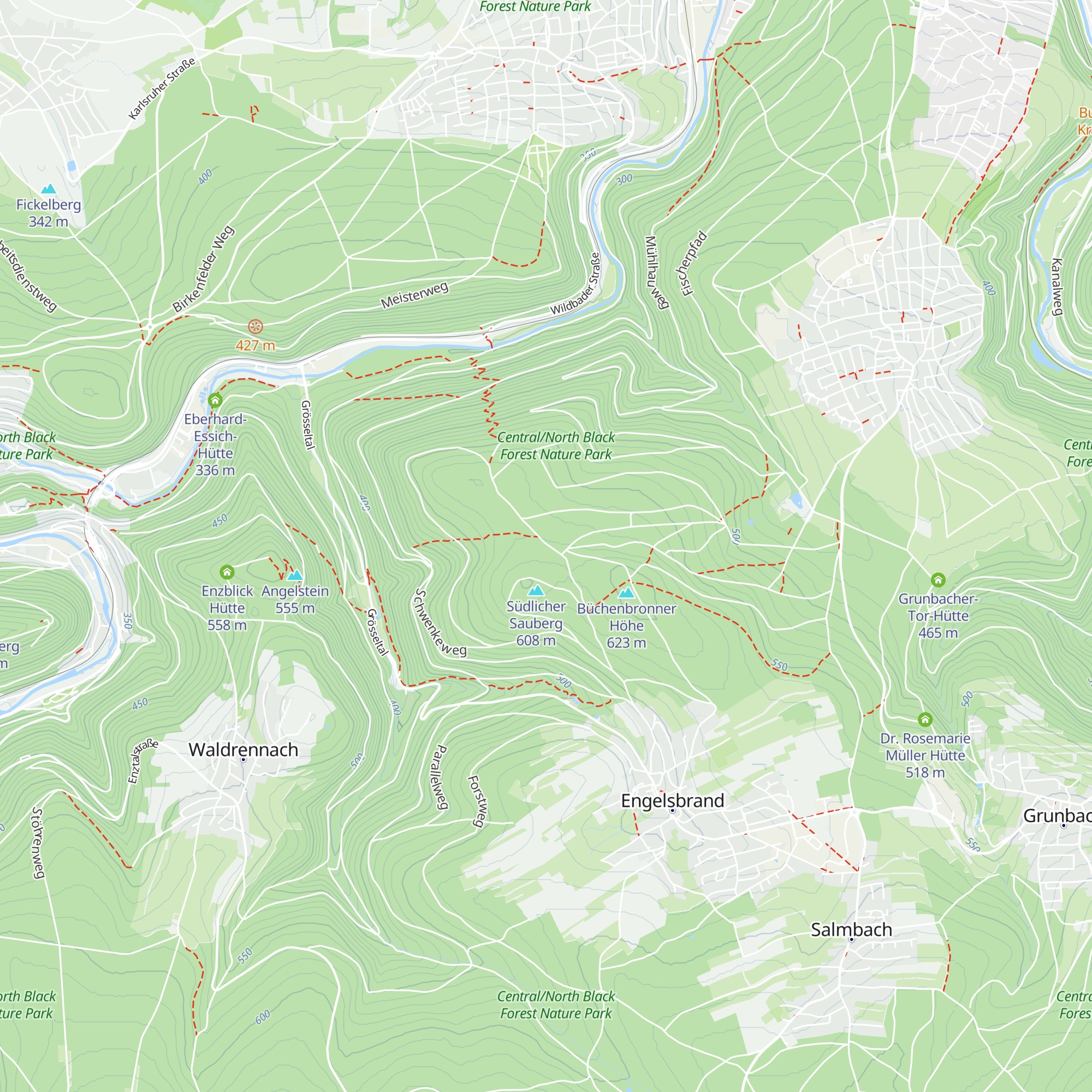 Engelsbranderhütte map