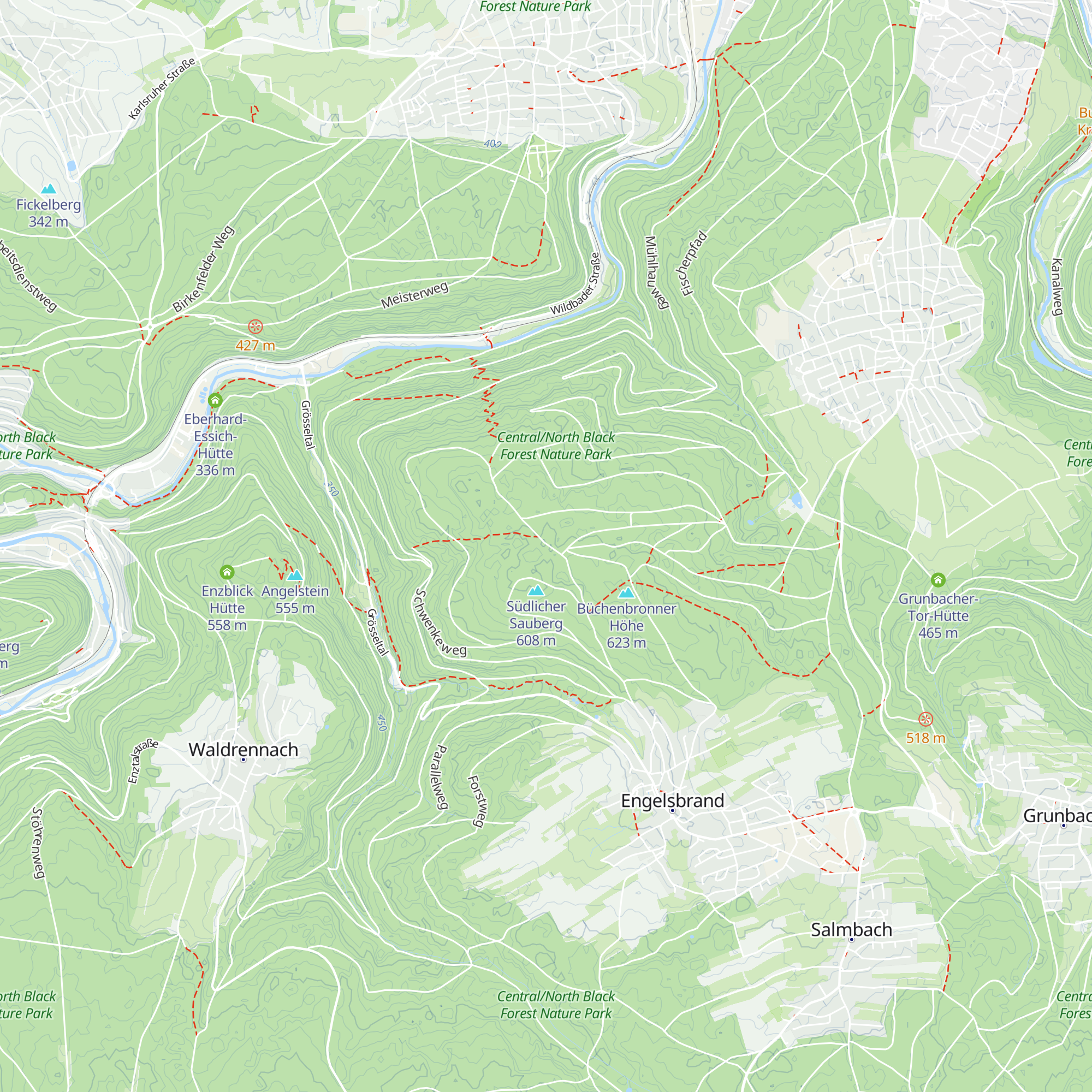 Engelsbranderhütte map
