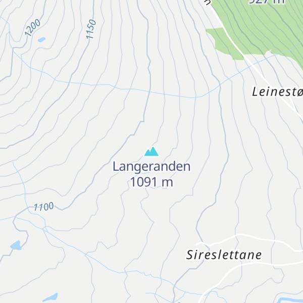 Map of Langeranden