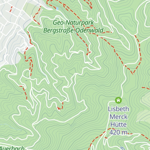 Map of Hobokenhütte