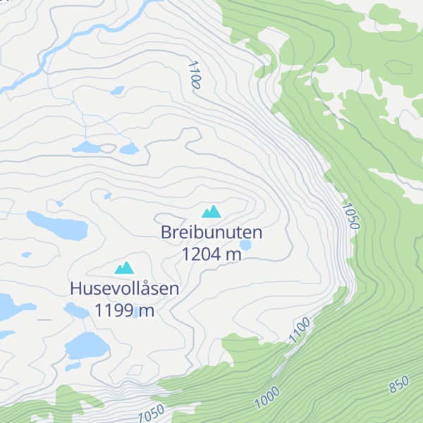 Map of Breibunuten