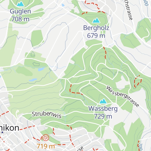 Map of Waldhütte Corporation Waid