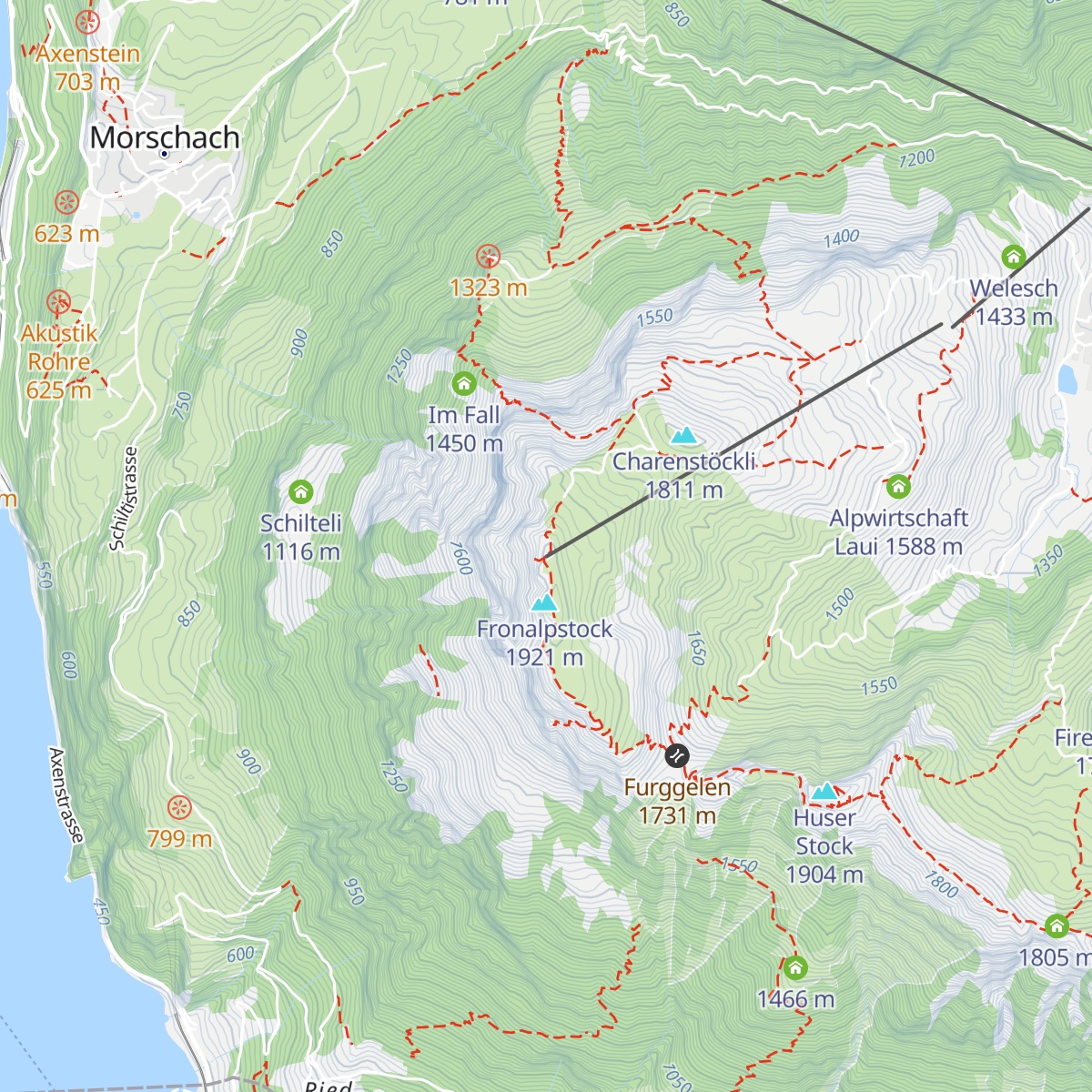 Fronalpstock map