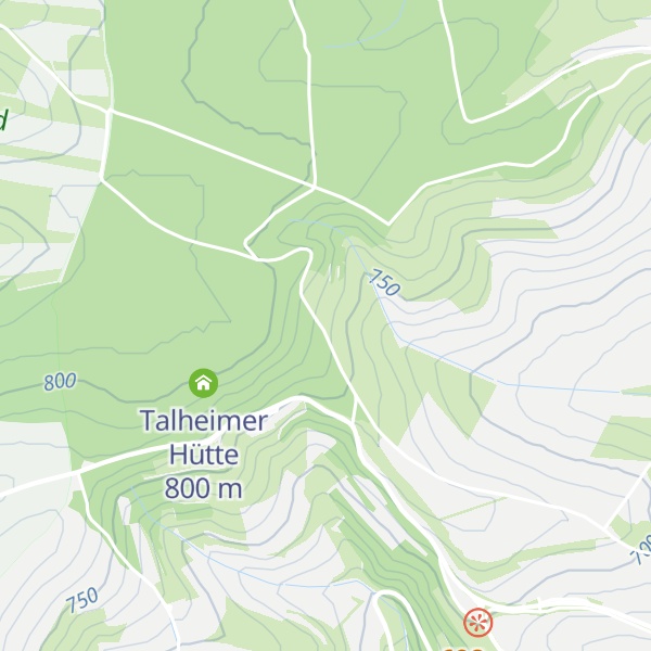 Map of Lochhütte