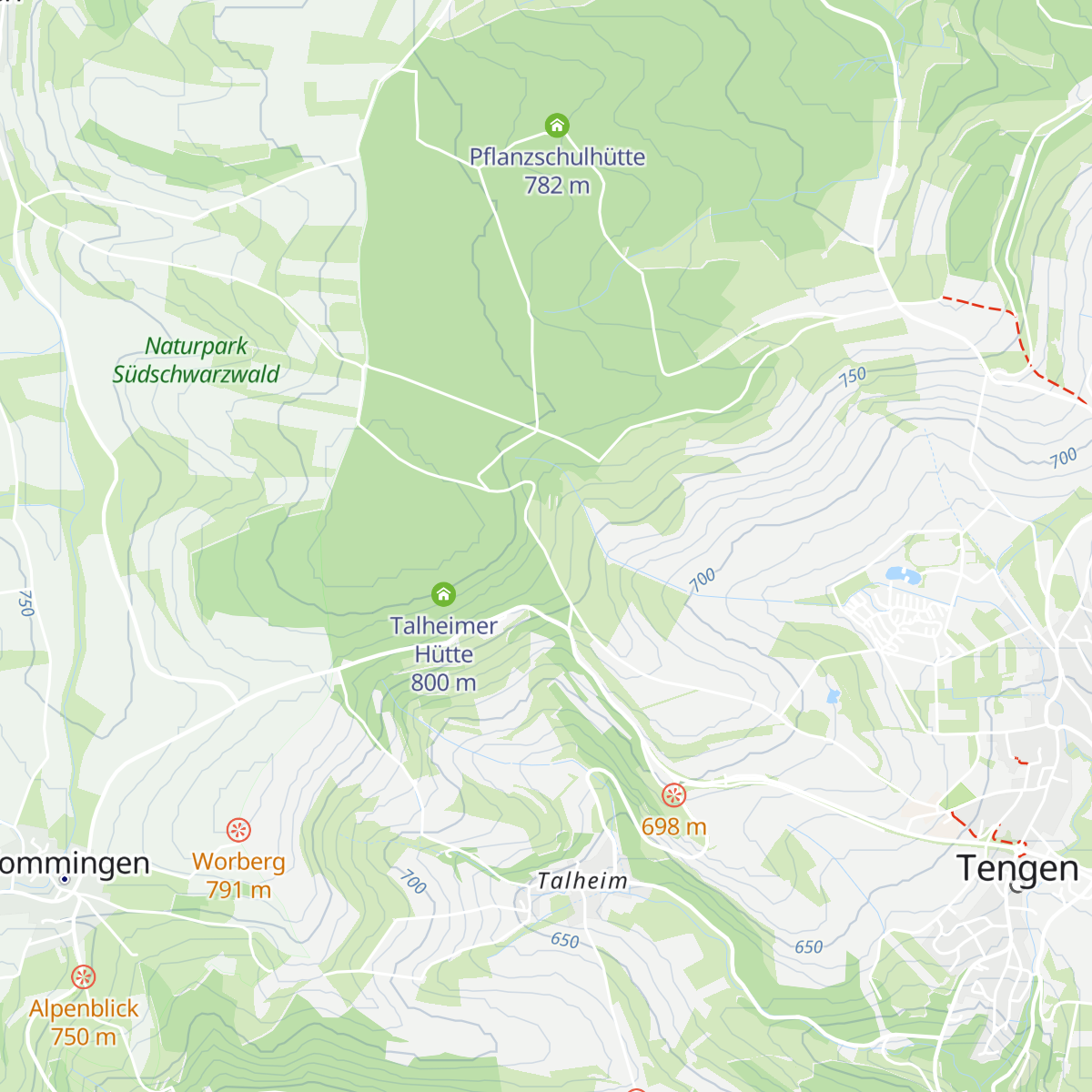 Lochhütte map