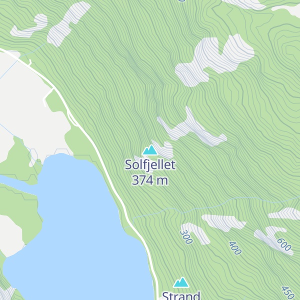 Map of Solfjellet