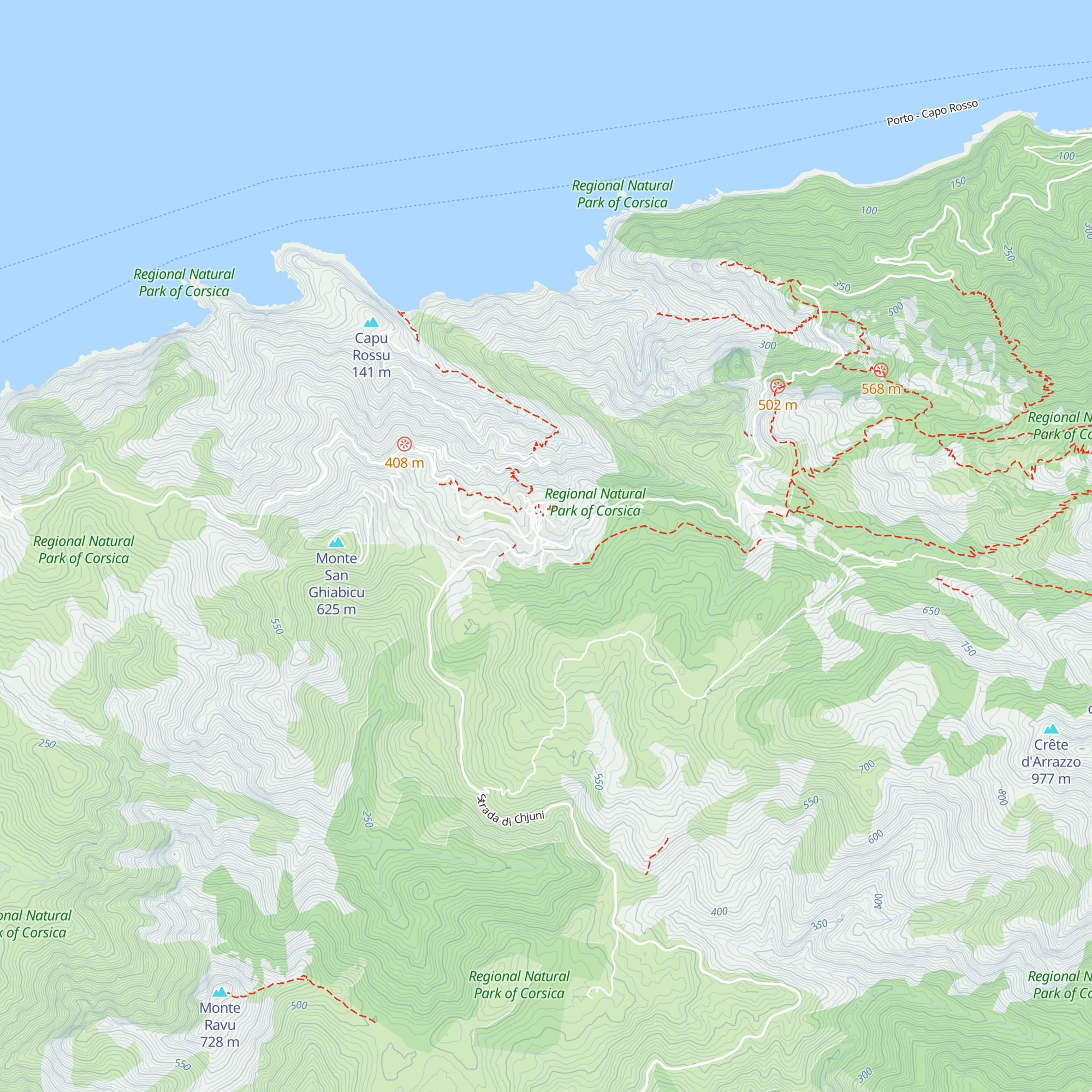 Office de Tourisme de Piana map