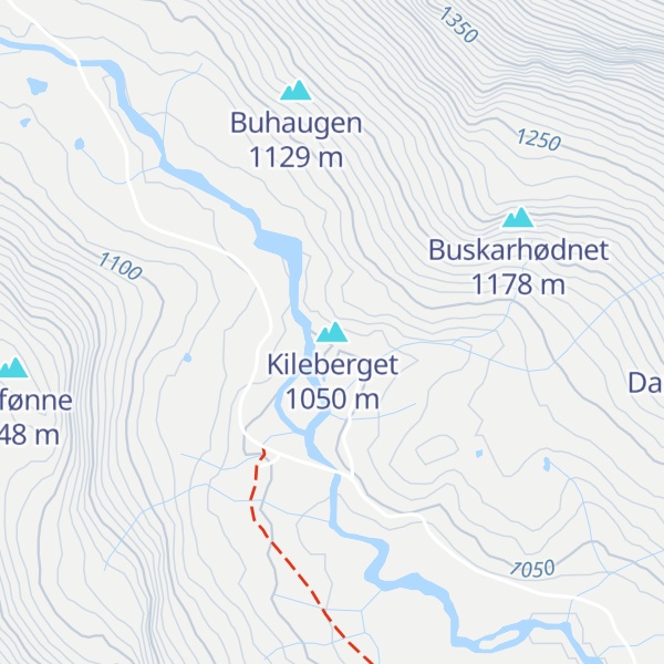 Map of Kileberget