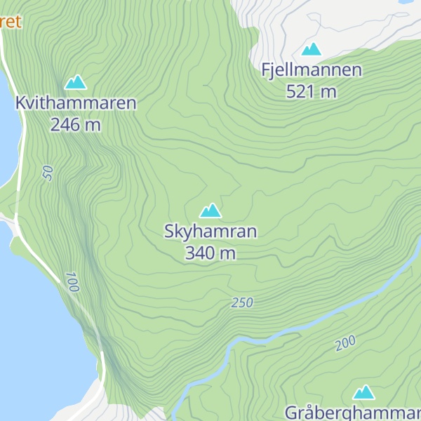 Map of Skyhamran