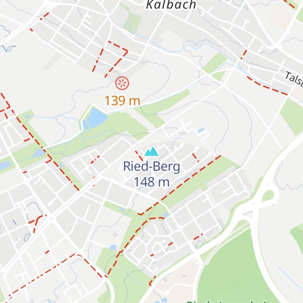 Map of Ried-Berg