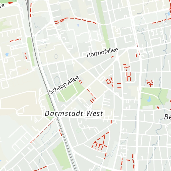 Map of Fliederberg
