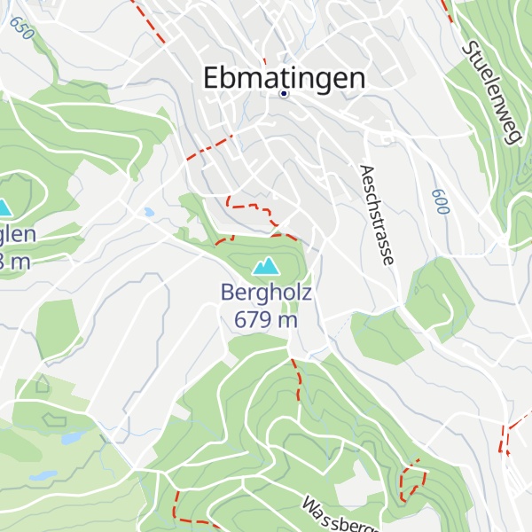 Map of Bergholz