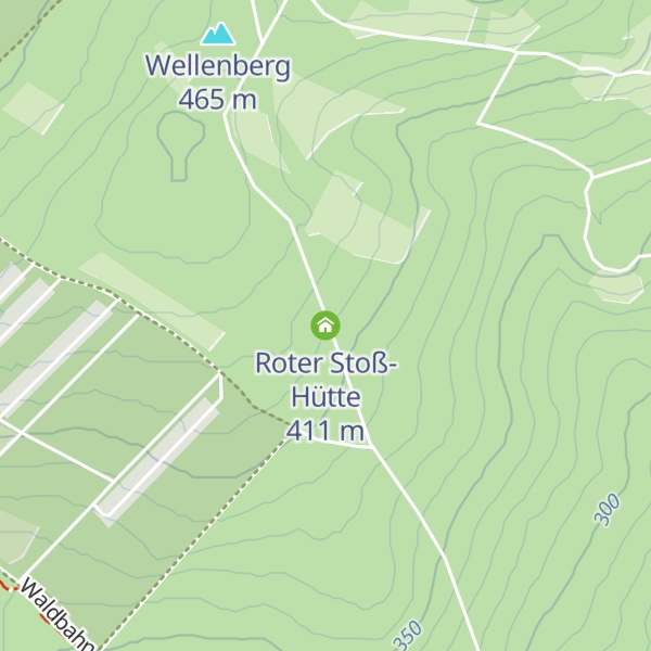 Map of Roter Stoß-Hütte