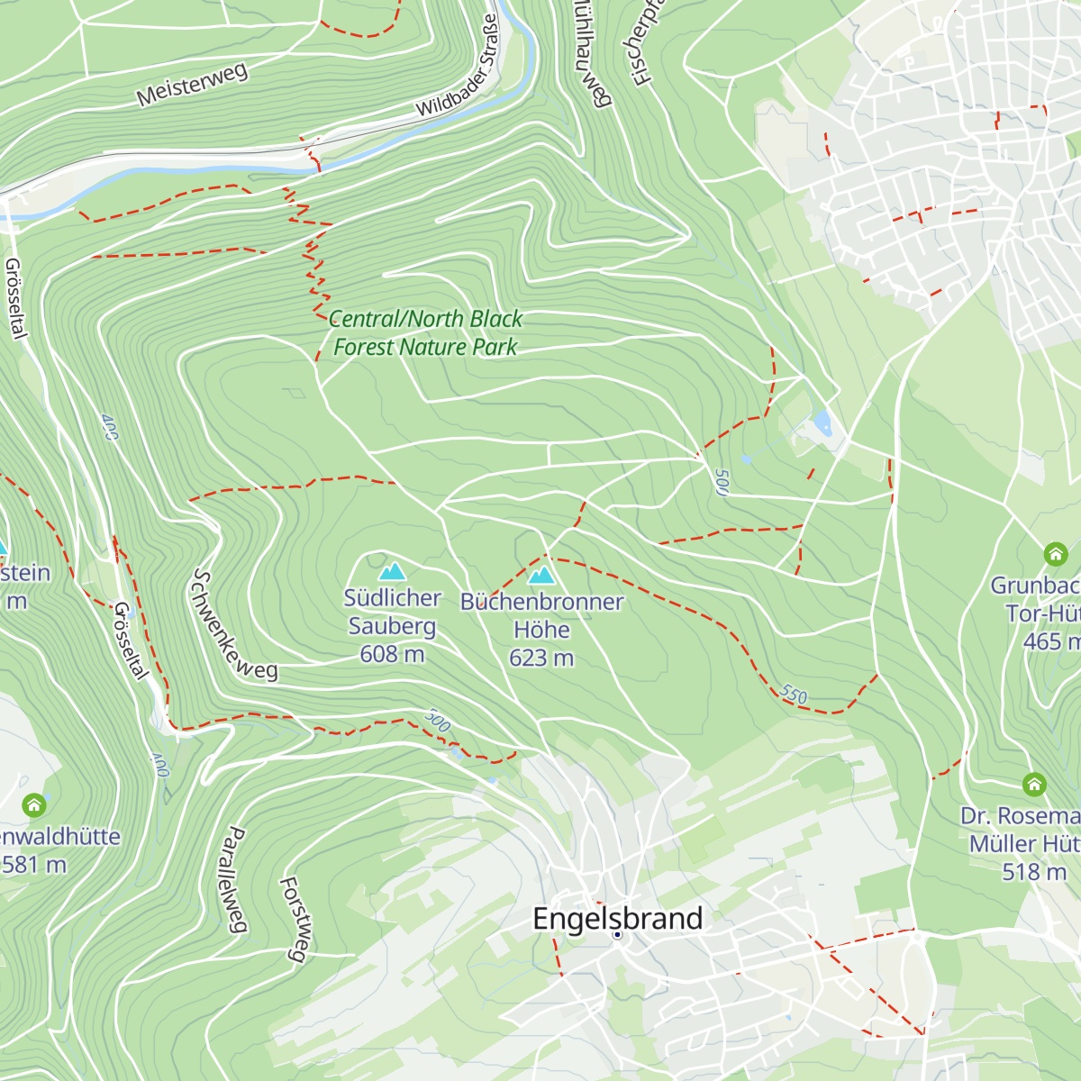 Förster-Martus-Hütte map