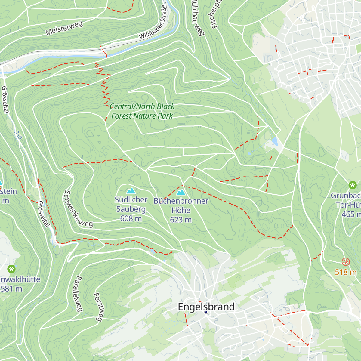 Förster-Martus-Hütte map