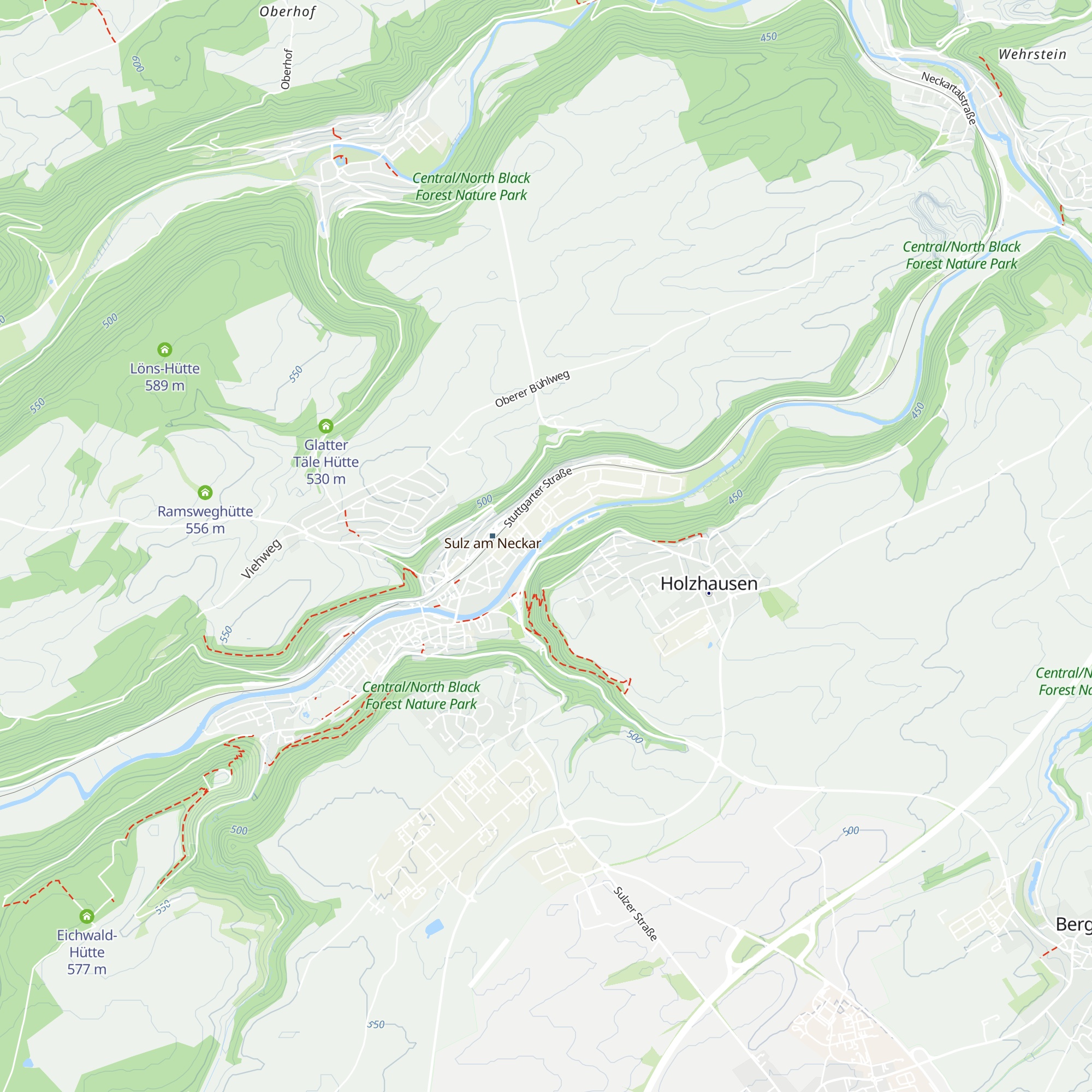Fischerhütte map