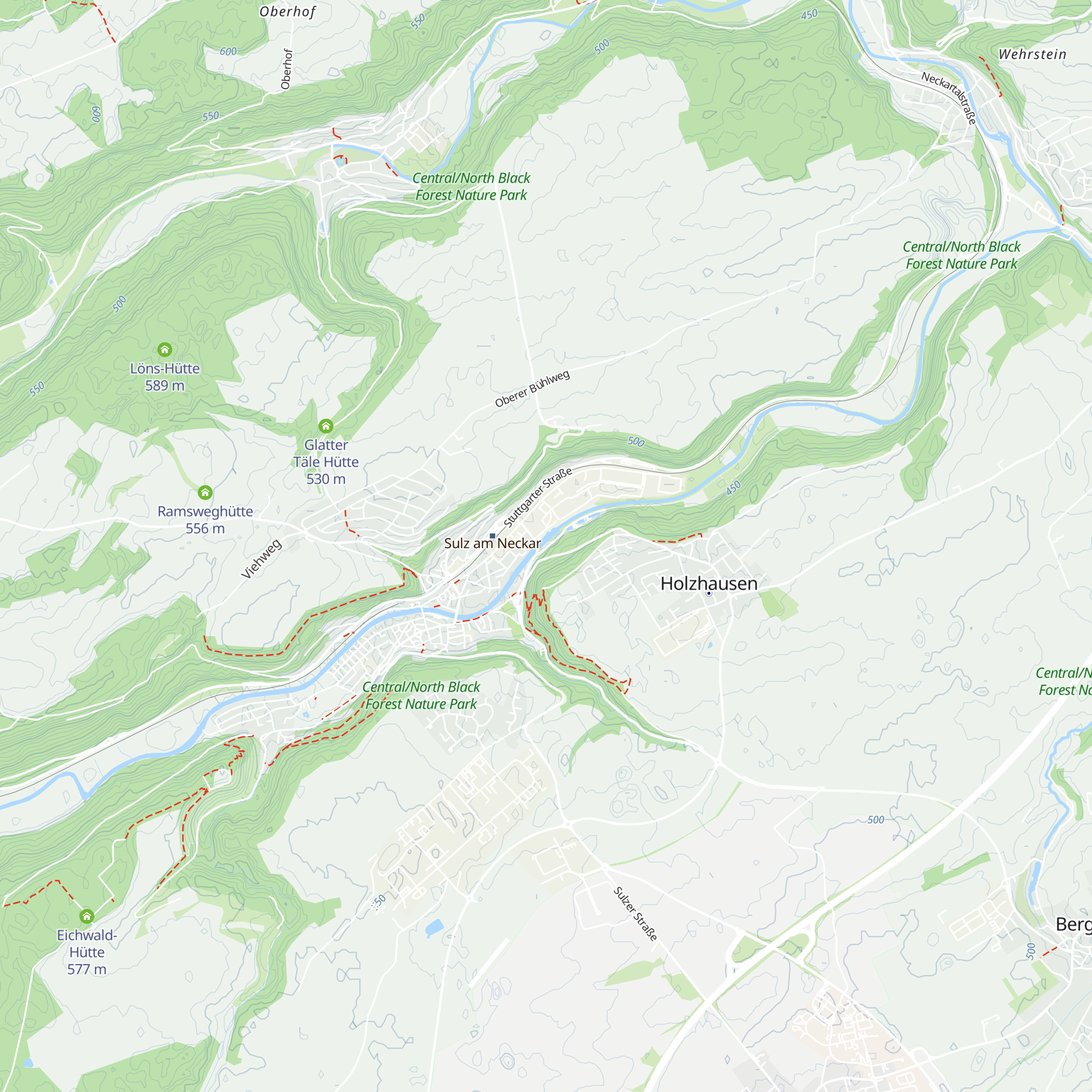 Fischerhütte map