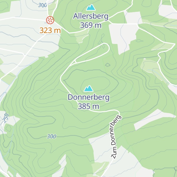 Map of Donnerberg