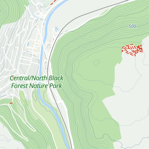 Map of Waldhütte Alter Hau