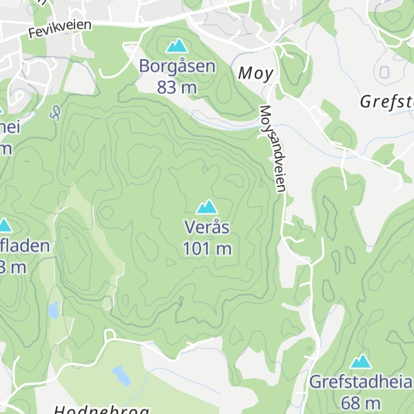 Map of Verås