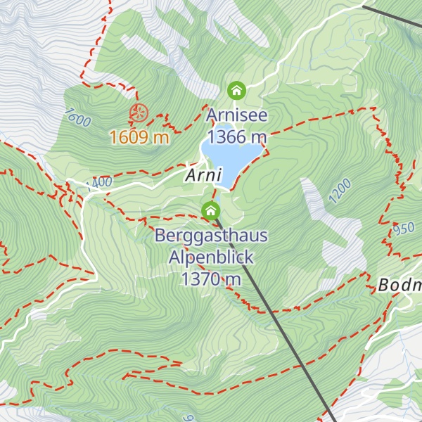 Map of Berggasthaus Alpenblick