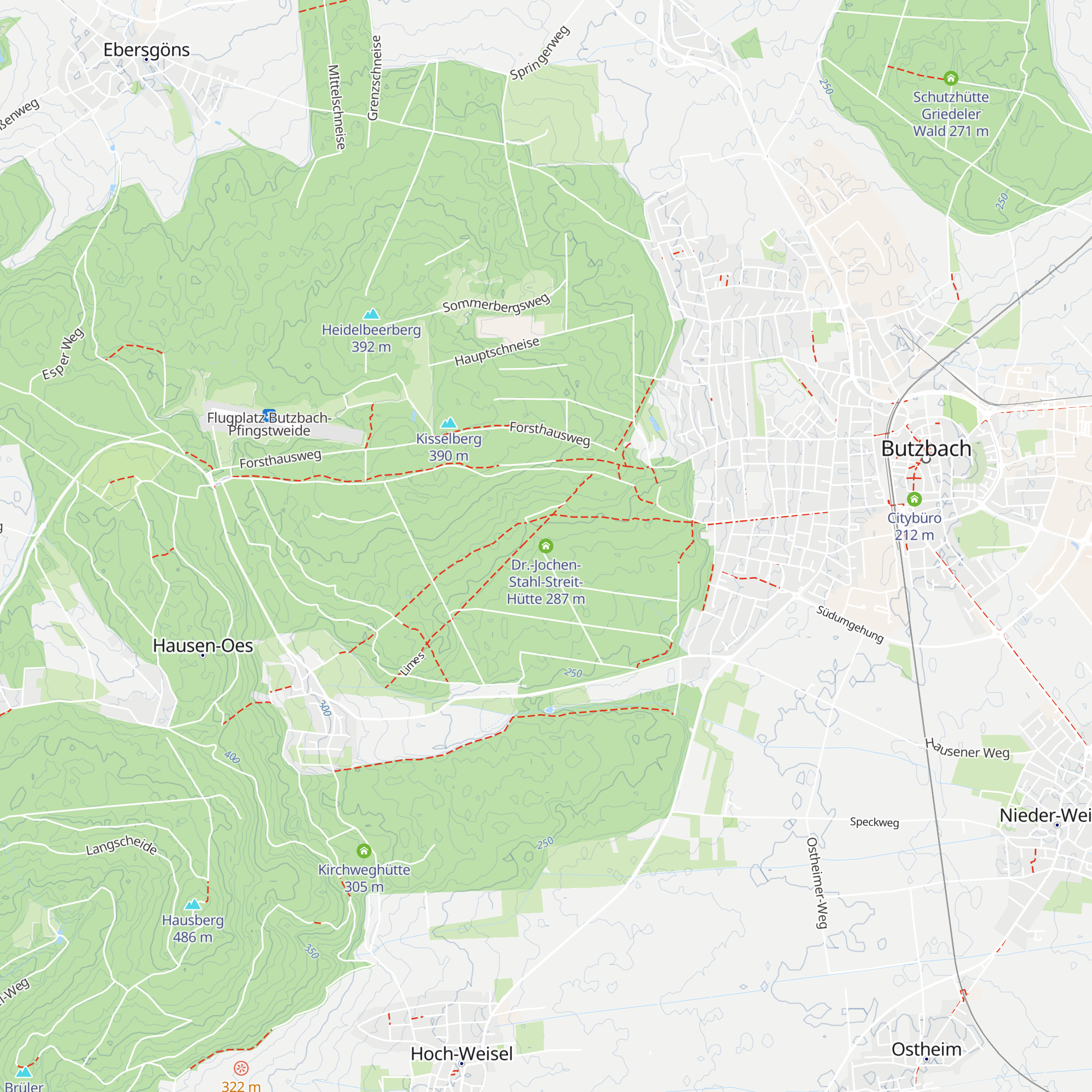 Dr.-Jochen-Stahl-Streit-Hütte map