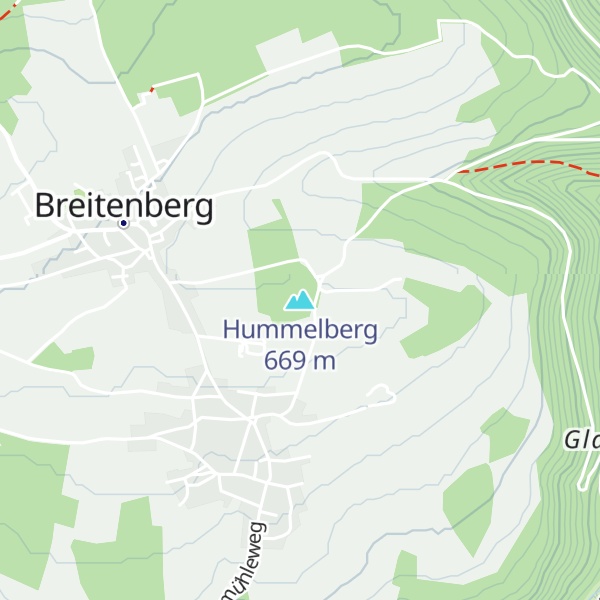Map of Hummelberg