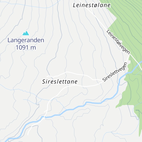 Map of Lundehaug