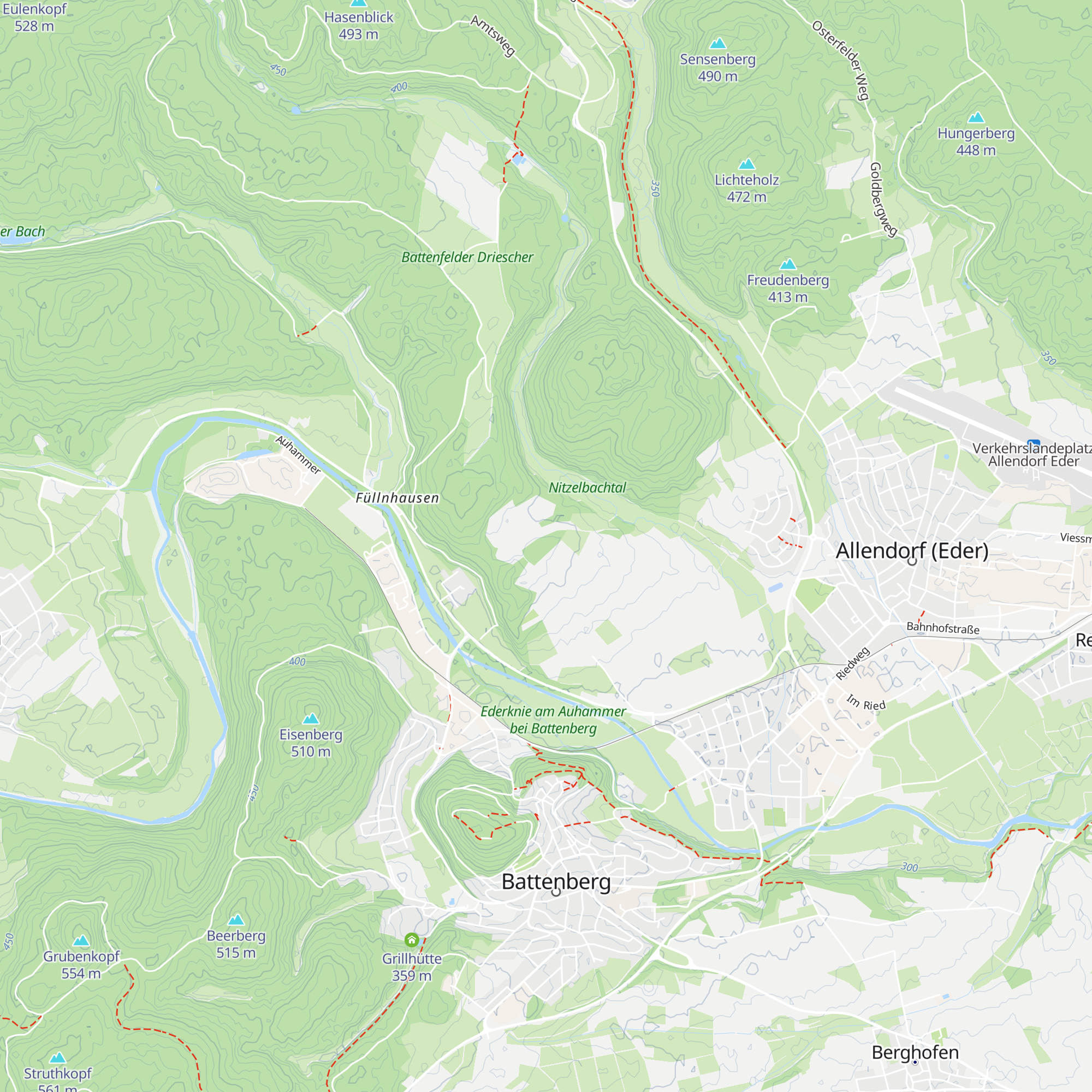 Grillhütte map