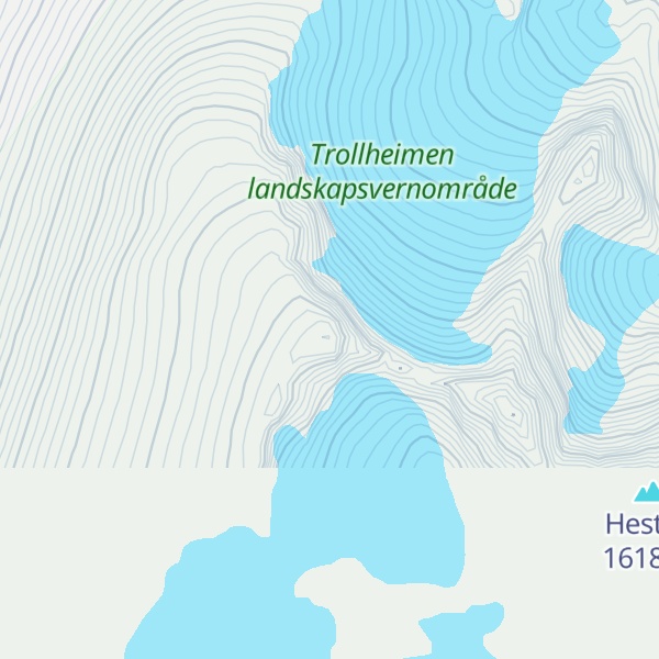 Map of Sandvikhaugen