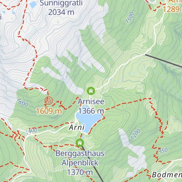 Map of Arnisee