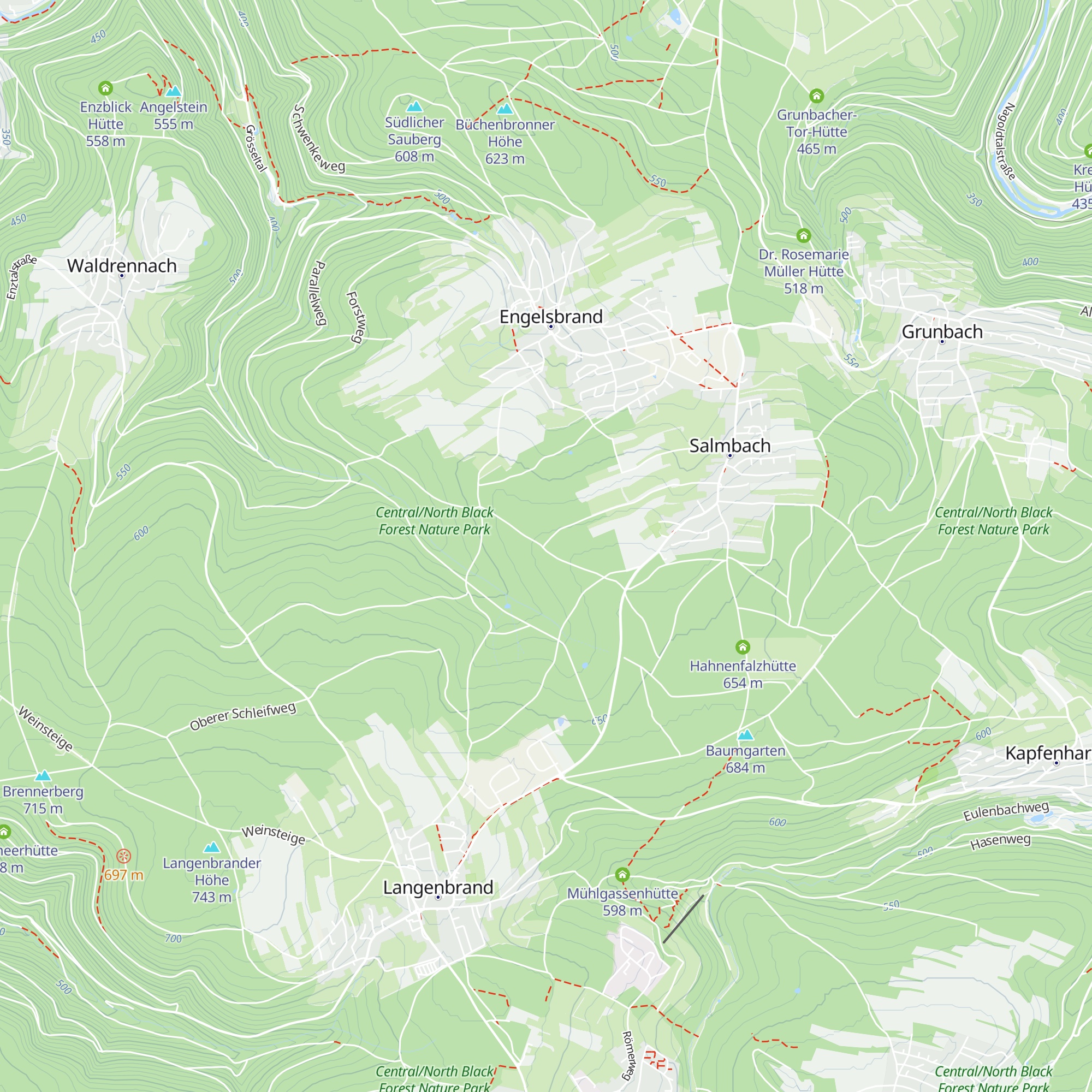 Eisenwaldhütte map