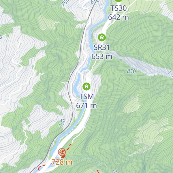 Map of TSM