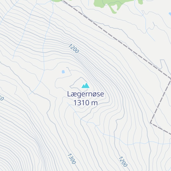 Map of Lægernøse