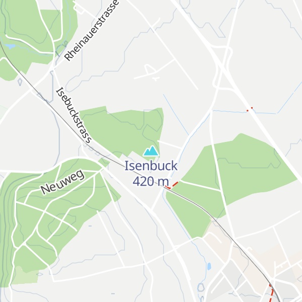 Map of Isenbuck