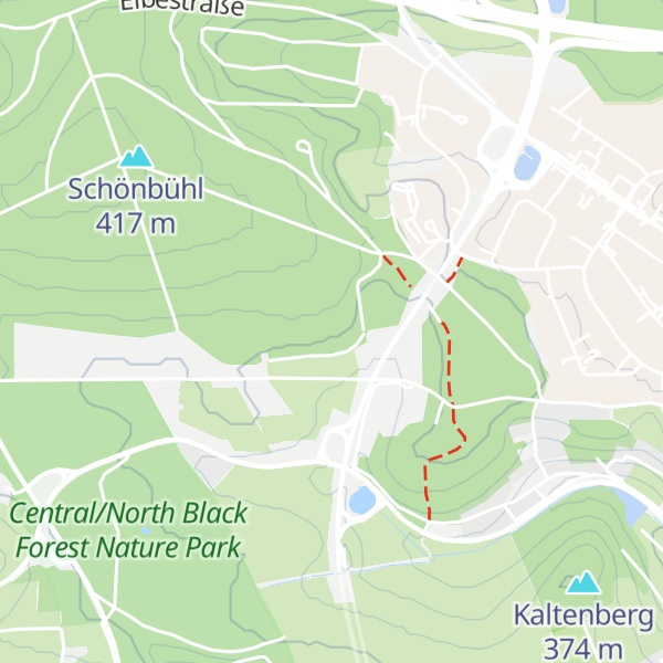 Map of Herzensgrundhütte