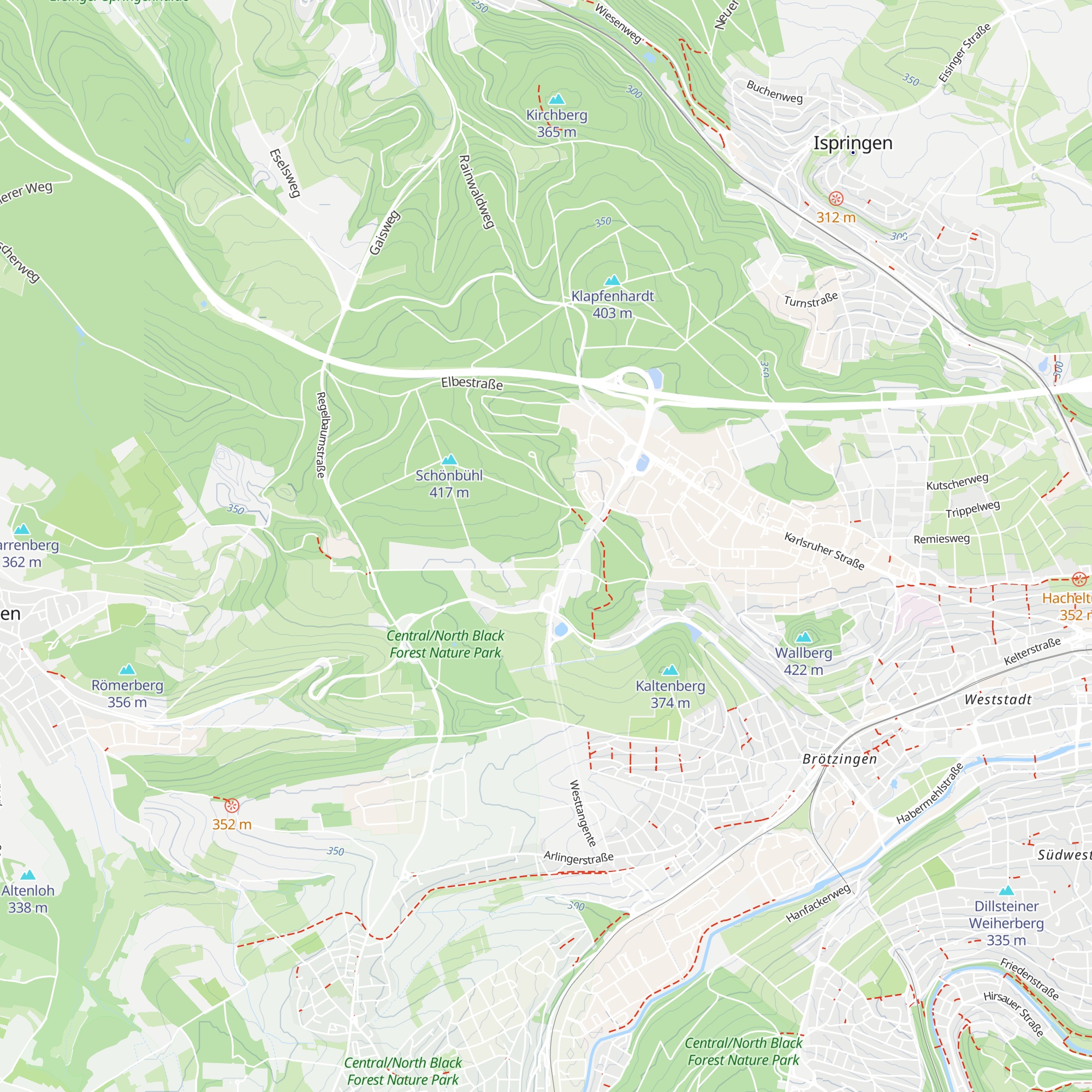 Herzensgrundhütte map