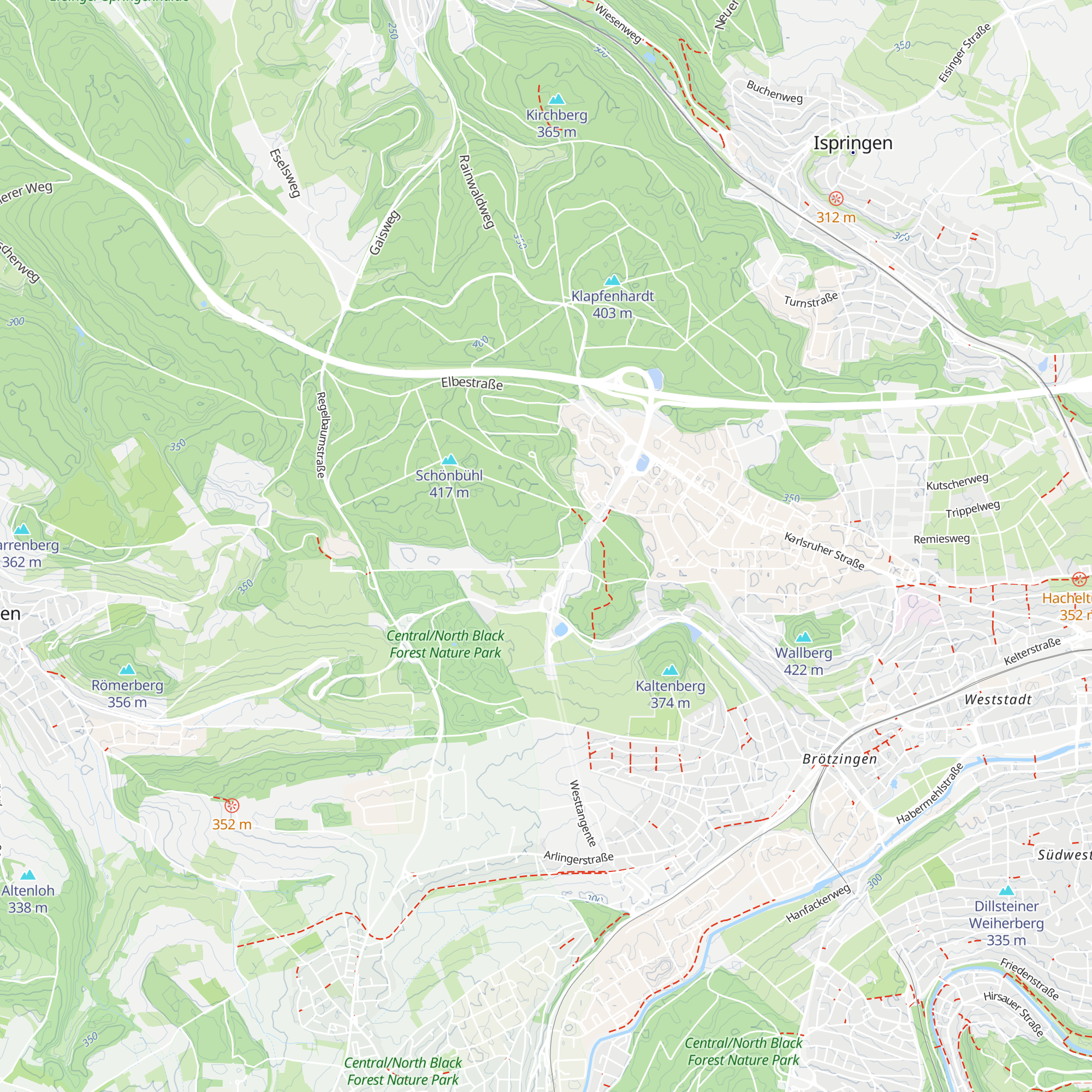Herzensgrundhütte map