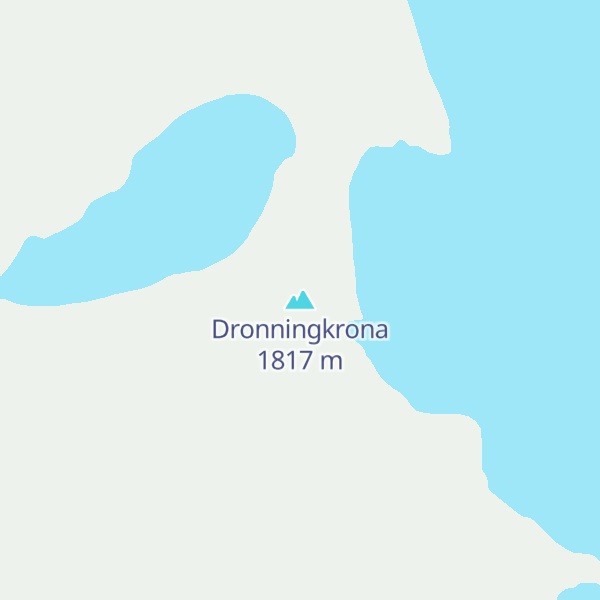Map of Dronningkrona