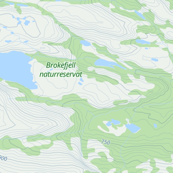 Map of Slangeåsane